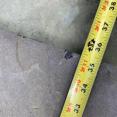 10psc. 3’ x 2’ Slate Slabs 2” Thick - Bring Help To Load