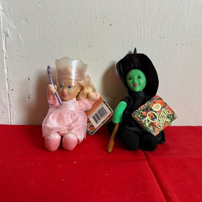 THE MERRY-O COLLECTION GLINDA AND WICKED WITCH OF THE WEST FROM WIZARD OF OZ