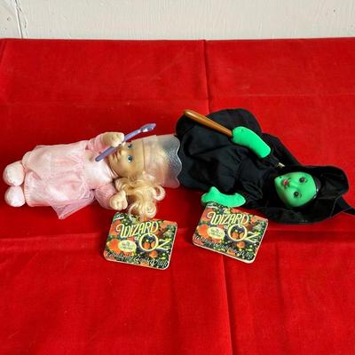 THE MERRY-O COLLECTION GLINDA AND WICKED WITCH OF THE WEST FROM WIZARD OF OZ