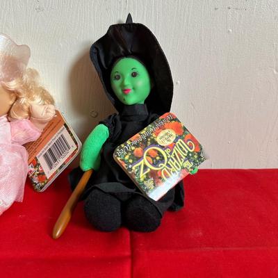 THE MERRY-O COLLECTION GLINDA AND WICKED WITCH OF THE WEST FROM WIZARD OF OZ