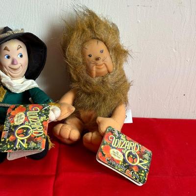 THE MERRY-O COLLECTION TIN MAAN, SCARECROW & LION FROM THE WIZARD OF OZ