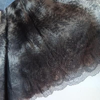 BLACK LACE SHAWL, MONDANI CLUTCH PURSE, HAND FAN, VELVET PILLOW & ANTIQUE COLLAR FRONT BEADED
