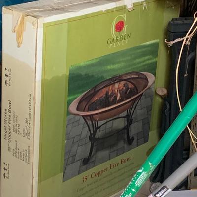 35” Copper Fire Pit New In Box