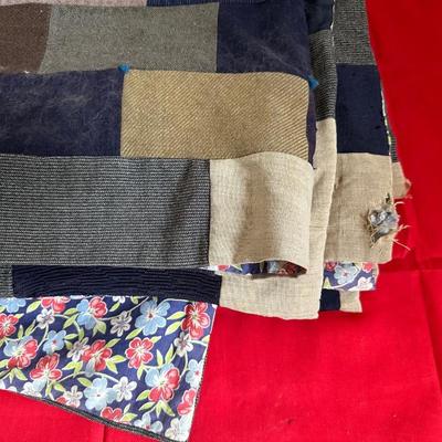 2 ANTIQUE HANDMADE QUILTS