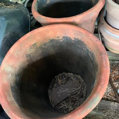 Massive Real Terra Cotta Planters 2’ x 2’