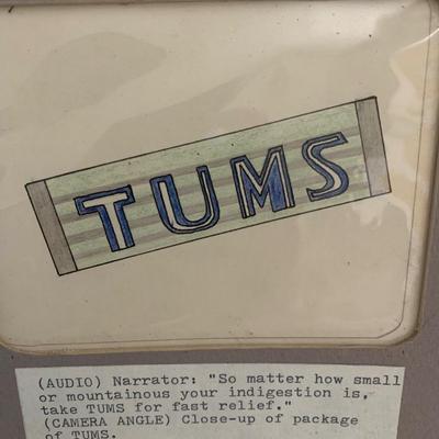 TUMS Advertisement Storyboard