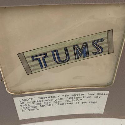 TUMS Advertisement Storyboard