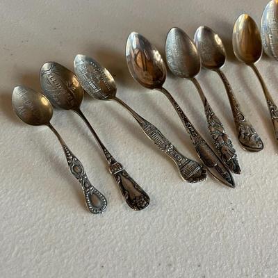 Lot of Sterling Silver Spoons