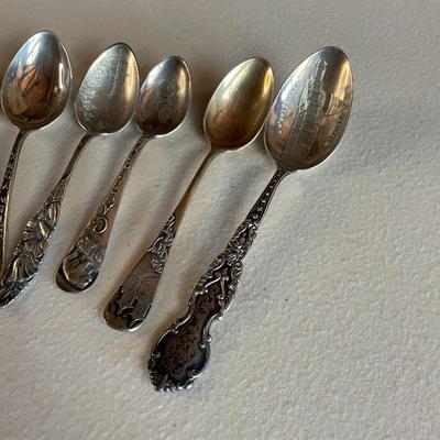 Lot of Sterling Silver Spoons