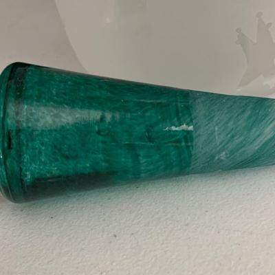 Etched Frosted Glass Seahorse Decanter