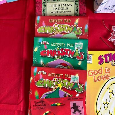 PRINCESS HOUSE TREE TOPPER, CHILDREN'S NEW BOOKS, HOLIDAY COOKBOOK AND GIFT WRAP STORAGE CONTAINER