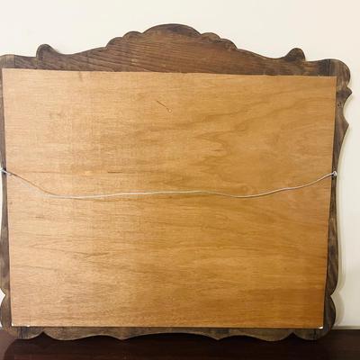 Traditional Wood Wall Mirror