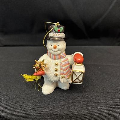 2016 Snowman Ornament