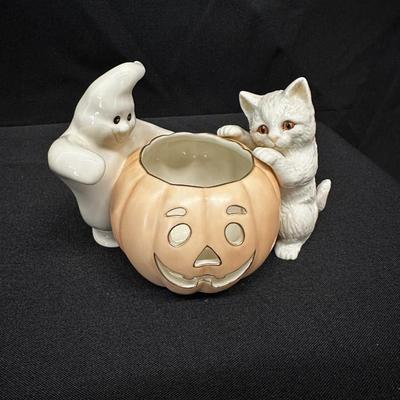 Ghost Kitten Pumpkin