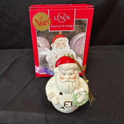 Color Changing Santa Ornament