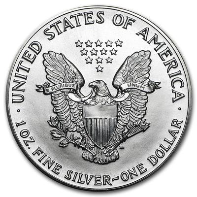 1987 $1 Silver Eagle (Regular Strike) - Qty 5