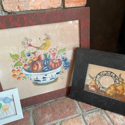 Lot of 5 Vintage Prints