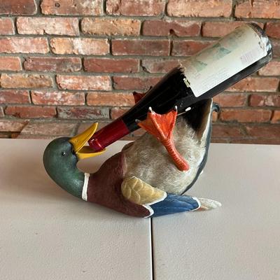 Duck Wine Bottle Holder