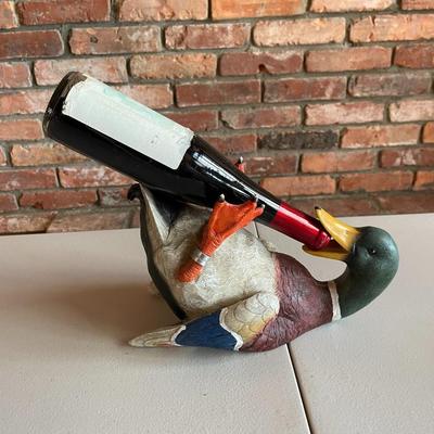 Duck Wine Bottle Holder