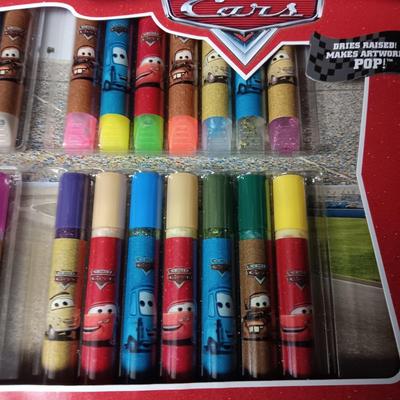 NEW CARS 28 3D WASHABLE PAINT PENS