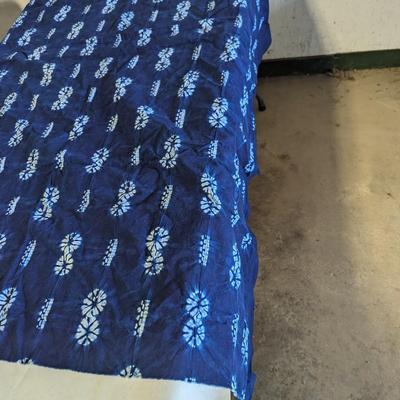 Blue & White Fabric
