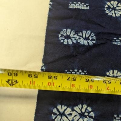 Blue & White Fabric
