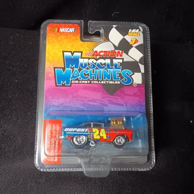 NEW GREENLIGHT '49 MERCURY EIGHT CONVERTIBLE & NASCAR MUSCLE MACHINES