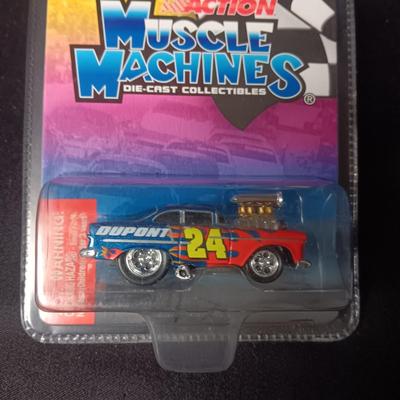 NEW GREENLIGHT '49 MERCURY EIGHT CONVERTIBLE & NASCAR MUSCLE MACHINES