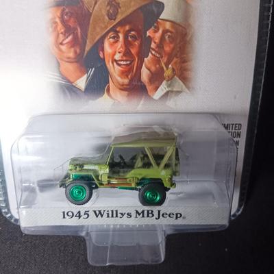 2 NEW NORMAN ROCKWELL'S DIE-CAST TRUCK AND WILLY'S JEEP