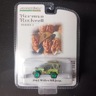2 NEW NORMAN ROCKWELL'S DIE-CAST TRUCK AND WILLY'S JEEP