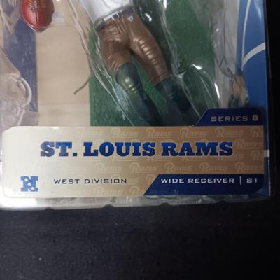 NEW NFL MCFARLANE'S TERRY HOLT ACTION FIGURE