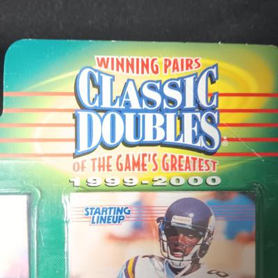 NEW STARTING LINEUP CLASSIC DOUBLES RANDY MOSS & CRIS CARTER