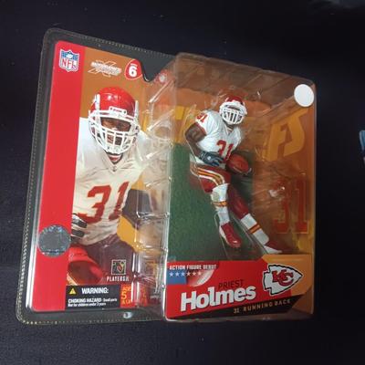 NEW NFL MCFARLANE'S PRIEST HOLMES ACTION FIGURE