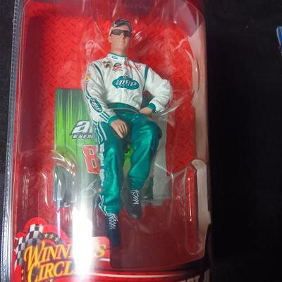 NEW NASCAR WINNER'S CIRCLE DALE EARNHARDT JR ACTION FIGURE