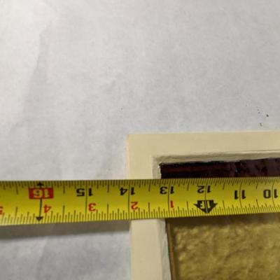 Vintage Stained Glass Window Pane