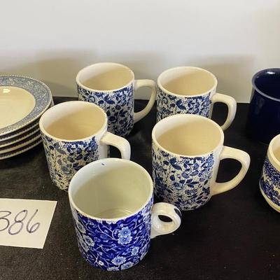 Assorted Cups and Saucers