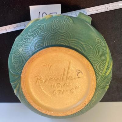 Vintage Roseville Zephyr Lily Planter