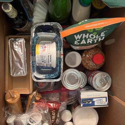 Two Boxes of Pantry Items