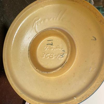 Vintage Roseville Basket