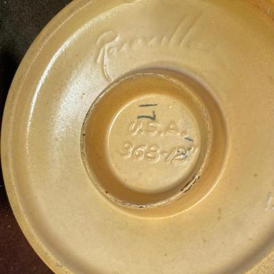 Vintage Roseville Basket