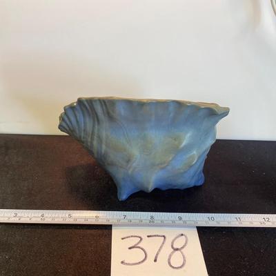 Vintage Roseville Fox Glove Conch Shell