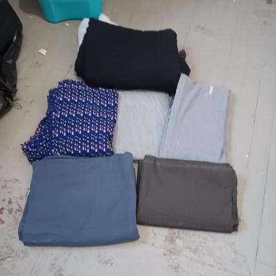 LARGE AMOUNT OF LIGHTWEIGHT DENIM SEWING MATERIAL AND MORE