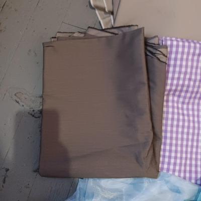 SEWING MATERIAL AND OLD BUTTONS