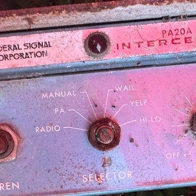 Federal Signal corporation Interceptor