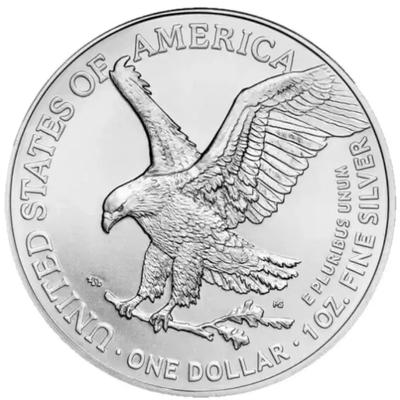 2024 1 oz American Silver Eagle Coin $1 (BU)