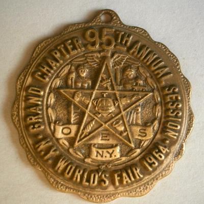 1964 New York World's Fair Grand Chapter Medal