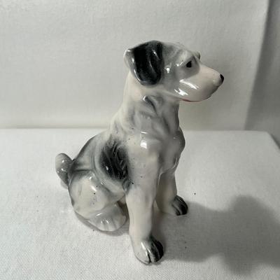 Porcelain dog stamped Japan