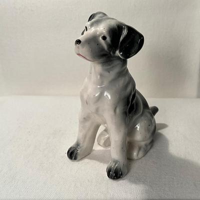 Porcelain dog stamped Japan