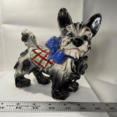 Adorable large Italian porcelain dog