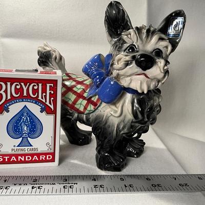 Adorable large Italian porcelain dog